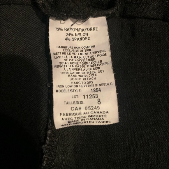 Black casual pants. 3/$40 - Picture 4 of 4